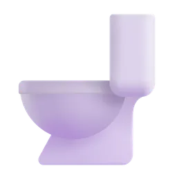 Toilet Microsoft 3D Fluent