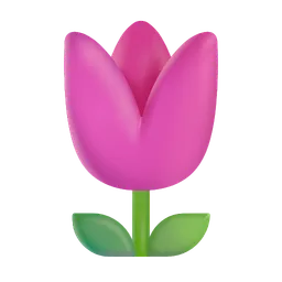 Tulip Microsoft 3D Fluent