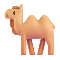 두 혹 낙타 Microsoft 3D Fluent