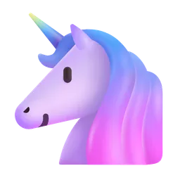 유니콘 Microsoft 3D Fluent
