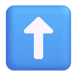 위쪽 화살표 Microsoft 3D Fluent