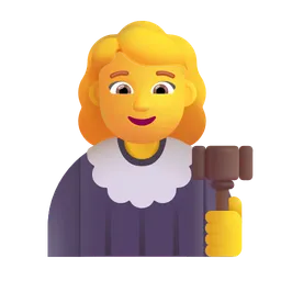 여성 판사 Microsoft 3D Fluent