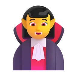 여자 뱀파이어 Microsoft 3D Fluent