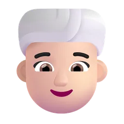 Woman Wearing Turban: Light Skin Tone Microsoft 3D Fluent