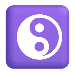 Yin Yang Microsoft 3D Fluent