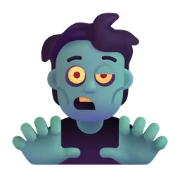Zombie Microsoft 3D Fluent