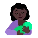 모유 수유: 어두운 피부 톤