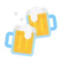 찰칵거리는 맥주잔