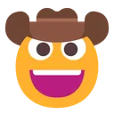 카우보이 모자 얼굴