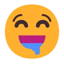 침 흘리는 얼굴