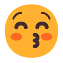 눈을 감고 얼굴에 키스하기