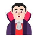 남자 뱀파이어: 밝은 피부 톤