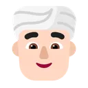 터번을 쓴 남자: 밝은 피부 톤