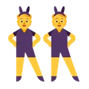 토끼 귀를 가진 사람들