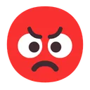 분노한 얼굴