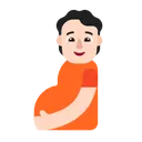 임산부: 밝은 피부 톤