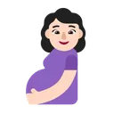 임산부: 밝은 피부 톤