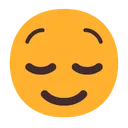 안심한 얼굴
