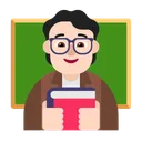 교사: 밝은 피부 톤