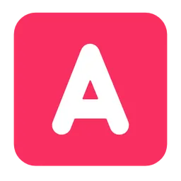Negative Squared Latin Capital Letter A — Microsoft