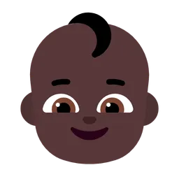 Baby: Dark Skin Tone — Microsoft