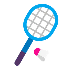 Badminton Racquet and Shuttlecock — Microsoft