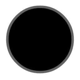 Medium Black Circle — Microsoft