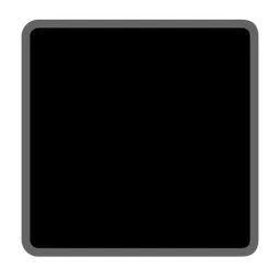 Black Large Square — Microsoft