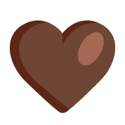 Brown Heart — Microsoft