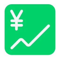 Chart with Upwards Trend and Yen Sign — Microsoft