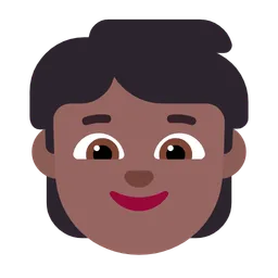 Child: Medium-Dark Skin Tone — Microsoft