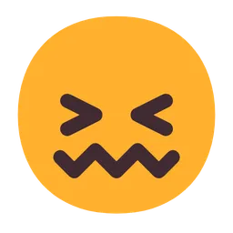 Confounded Face — Microsoft
