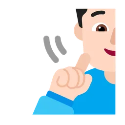 Deaf Woman: Light Skin Tone — Microsoft