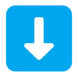 Downwards Black Arrow — Microsoft