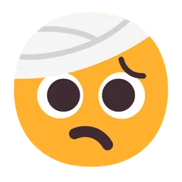 Face with Head-Bandage — Microsoft