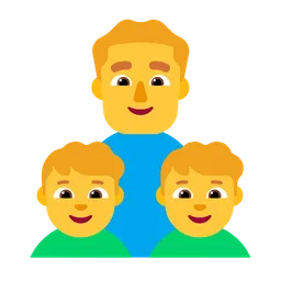 가족: 남자, 소년, 소년 — Microsoft