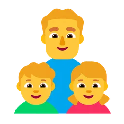 Family: Man, Boy, Girl — Microsoft