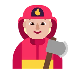 Firefighter: Medium-Light Skin Tone — Microsoft