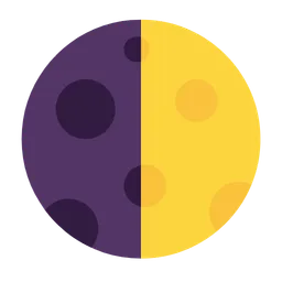 First Quarter Moon Symbol — Microsoft