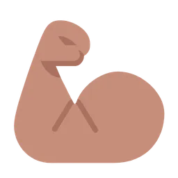 Flexed Biceps: Medium Skin Tone — Microsoft