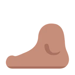 Foot: Medium Skin Tone — Microsoft