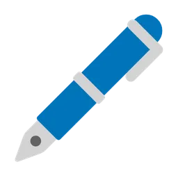 Lower Left Fountain Pen — Microsoft