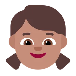 Girl: Medium Skin Tone — Microsoft