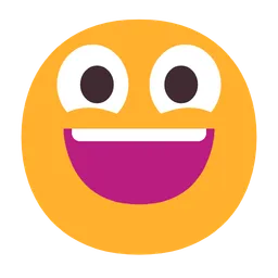 큰 눈으로 웃는 얼굴 — Microsoft