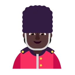Guard: Dark Skin Tone — Microsoft