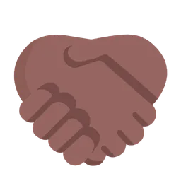 Handshake: Medium-Dark Skin Tone — Microsoft