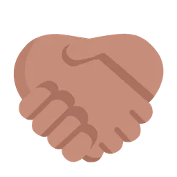 Handshake: Medium Skin Tone — Microsoft