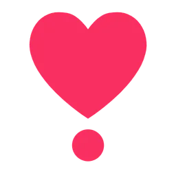 Heavy Heart Exclamation Mark Ornament — Microsoft