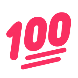 Hundred Points Symbol — Microsoft