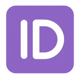 ID 버튼 — Microsoft